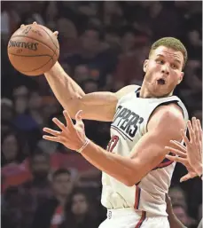  ?? JAYNE KAMIN-ONCEA, USA TODAY SPORTS ?? Blake Griffin will stay with the Clippers, who have six consecutiv­e playoff berths but haven’t been past the West semifinals.