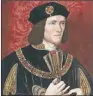  ??  ?? RICHARD III: The famous portrait is heading for Yorkshire Museum next summer.