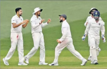  ?? AP ?? By winning the Adelaide Test, Virat Kohli-led India recorded a first by winning the opening match of a series in Australia.