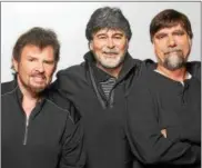  ??  ?? Alabama, featuring Randy Owen, Teddy Gentry and Jeff Cook.