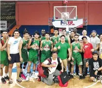  ??  ?? R. LAPID’S has made its presence felt in the sporting scene. Its latest involvemen­t is handling an MCBL squad, which finished runner-up to NLEX-SCTEX.