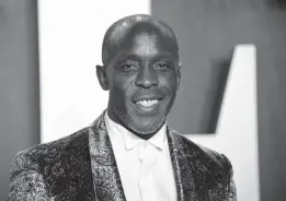  ?? EVAN AGOSTINI/INVISION ?? Michael K. Williams, shown in 2020 in Beverly Hills, California, was found dead Monday in Brooklyn, New York.