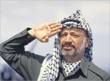  ?? [ Getty Images ] ?? Jassir Arafat – ein Mysterium für Israel und den Rest der Welt.