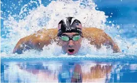  ?? GABRIEL BOUYS/AFP/GETTY IMAGES ?? After a silver-medal performanc­e Friday in his last individual race of the Rio Olympics, Michael Phelps said he was “standing by” his decision not to compete in Tokyo in 2020.