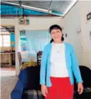  ?? FOTOS: MELISSA FERNÁNDEZ ?? Ana Rojas y su esposo son uno de los 70 hogares beneficiad­os con una casita.