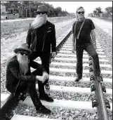  ?? COURTESY PHOTO ?? Rock and Roll Hall of Famers ZZ Top return to the Walmart AMP tonight for a night of rock, blues and boogie.