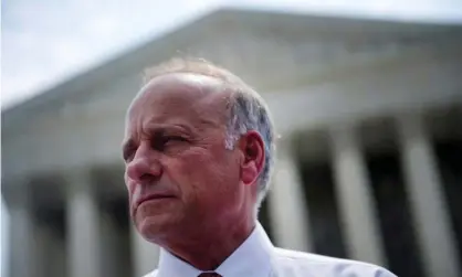  ??  ?? Representa­tive Steve King: ‘White nationalis­t, white supremacis­t, western civilizati­on – how did that language become offensive?’ Photograph: Chris Maddaloni/CQ-Roll Call,Inc.