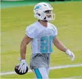  ?? TAIMY ALVAREZ/STAFF FILE PHOTO ?? Wide receiver Danny Amendola won two Super Bowls in New England as a member of the Patriots.