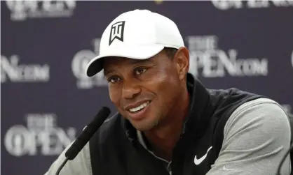  ??  ?? Tiger Woods completed an extraordin­ary comeback earlier this year by winning the Masters aged 43. Photograph: Matt Dunham/AP