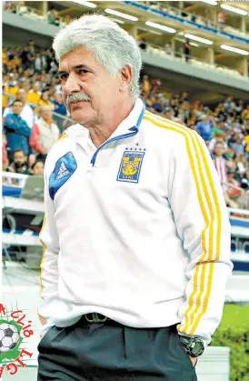  ??  ?? Ricardo Ferretti, en un partido de Tigres