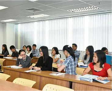  ??  ?? Students enjoy a well-rounded education while studying in MMMC.