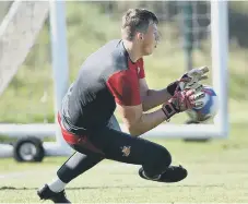  ??  ?? Goalkeeper Anthony Patterson could benefit from a loan spell.