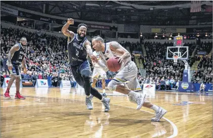  ?? FILE PHOTO ?? Get your game on. The St. John’s Edge take Niagara at Saturday Mile One Centre. Doors open 6 p.m.