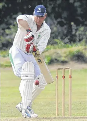  ?? Picture: tony Flashman FM2741228 ?? PLAYING BACK: Chestfield’s Paul Gibson defends against Ashford Town in Division 3