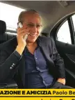  ??  ?? INNOVAZION­E E AMICIZIA Paolo Berlusconi (sopra) ideatore del suo nuovo car sharing EasyRide a Mosca con l’imprendito­re e amico Paolo Gervasoni.
