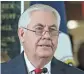  ??  ?? Rex Tillerson