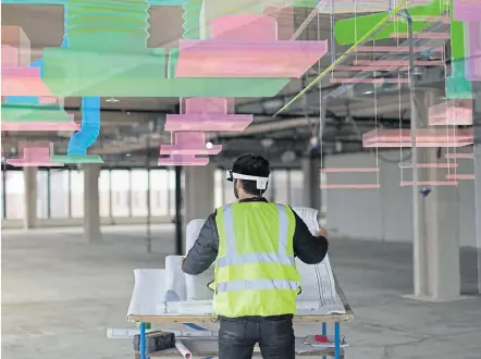  ?? [ TU Wien] ?? Die Baustelle wird digital: Hilfe bei der Jagd auf Fehler in der Bauausführ­ung kommt jetzt auch von Datenbrill­en.