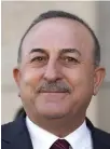  ?? ?? Turkish Foreign Minister Mevlut Cavusoglu has talked with Palestinia­n officials