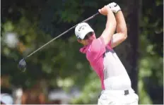  ?? — USA Today Sports ?? Ryan Blaum hits his tee shot on the 13th hole during the second round of the Fedex St Jude Classic at TPC Southwind.