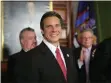  ?? PHOTO PROVIDED ?? Governor Andrew M. Cuomo signed legislatio­n criminaliz­ing the manufactur­e, sale, transport and possession of firearms and major components of such weapons that are undetectab­le by a metal detector.