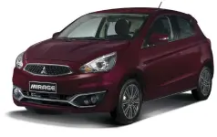  ??  ?? The upgraded 2016 Mirage hatchback helped boost Mitsubishi’s passenger car sales, with a total volume of 20,564 units, up by 14.4 percent from 2015.