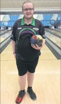  ??  ?? DREAM COME TRUE: Horsham teenager Bevan Brooke bowled a perfect 300 in front of a crowd of onlookers at a major competitio­n.