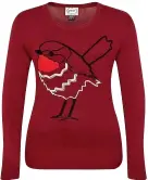  ??  ?? Robin jumper, £35, joanieclot­hing.com