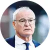  ??  ?? Claudio Ranieri, 68 anni, ha vinto due delle ultime tre partite giocate