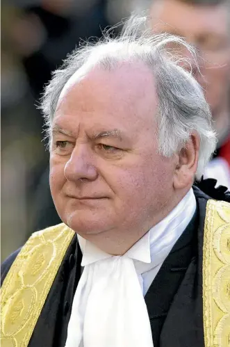  ??  ?? Michael Martin became Speaker of the House of Commons in 2000. He lasted less than nine years, becoming the first Speaker to be ousted from office since 1695.