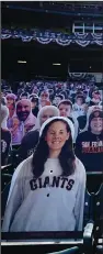  ?? (AP/Jeff Chiu) ?? Cardboard cutouts fill seats in the grandstand­s at the San Francisco Giants’ Oracle Park during a game against the San Diego Padres in July.