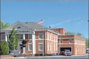  ??  ?? In 2019, Polk County Courthouse No. 2 got roof repairs. In 2020, additional security upgrades are being made to the building on Main Street in downtown Cedartown.