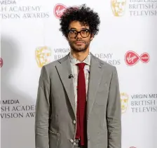  ?? ?? Awards Richard Ayoade hosts