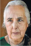  ??  ?? ROMILA THAPAR.