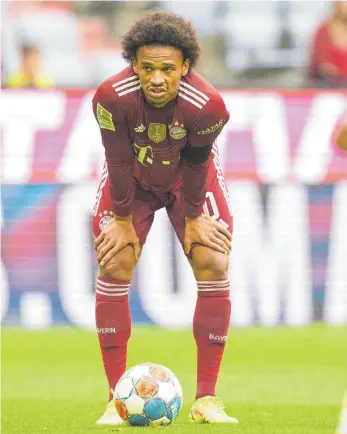  ?? FOTO: IMAGO IMAGES ?? Kein leichter Stand in München: Leroy Sané ist beim FC Bayern noch immer nicht richtig angekommen.