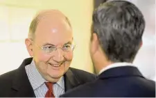  ?? Ned Gerard / Hearst Connecticu­t Media ?? State Sen. Martin Looney, shown in Norwalk, has been a vocal champion for a state earned-income tax credit to help the poor.