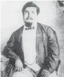  ??  ?? Ohio-born William Henry Hayes, aka Bully Hayes, was a slave trader in the Pacific in the 1800s.