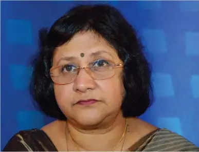  ??  ?? SBI Chief Arundhati Bhattachar­ya