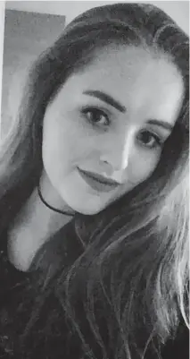  ?? PHOTO / FACEBOOK ?? British tourist Grace Millane met her killer through the dating app Tinder in early December 2018. Her body was found in a shallow grave in Auckland’s Waita¯kere Ranges.