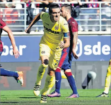  ??  ?? CONFIANZA. Bruno liderará a un Villarreal que saldrá con la esperanza de remontar el 3-1 de la ida.