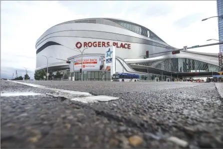  ?? The Associated Press ?? Edmonton’s Rogers Place arena is to host the world junior hockey championsh­ip starting Christmas day.