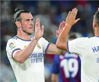  ?? AP ?? Bale volvió a marcar un gol con el Real Madrid