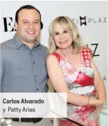  ??  ?? Carlos Alvarado y Patty Arias