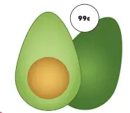  ?? ?? 99c 1 large avocado