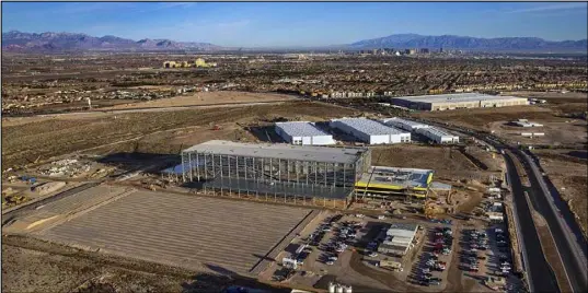  ?? L.E. Baskow Las Vegas Review-Journal @Left_Eye_Images ?? The location of the Raiders’ new facility near Henderson Executive Airport could prove one of the draws for free agents.