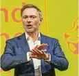  ?? Foto: dpa ?? Schluss, kein Geld mehr. Finanzmini­ster Lindner will sparen.