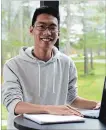  ?? SPECIAL TO THE EXAMINER ?? Joshua Low, a fourth-year Trent University student, has been awarded a Rhodes Scholarshi­p.