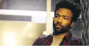  ?? QUANTRELL D. COLBERT/FX ?? The dramedy Atlanta, starring Donald Glover, has earned awards for its take on the modern black experience.