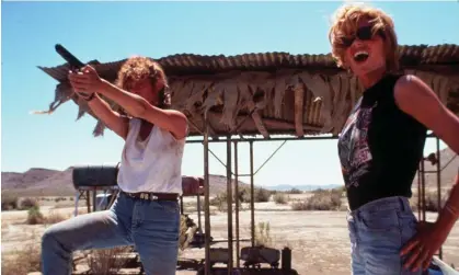  ?? ?? Still has the power to stun … Susan Sarandon and Geena Davis in Thelma and Louise. Photograph: Snap/Rex Features