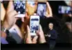  ?? AP PHOTO/MARCIO JOSE SANCHEZ ?? Apple CEO Tim Cook announces the new iPhone 7 during an event to announce new products, in San Francisco.