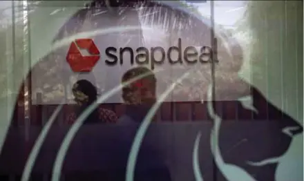  ?? REUTERS PIC ?? Snapdeal, India’s No. 3 e-commerce player, expects to turn profitable in two years and is eyeing a market listing around the same time.